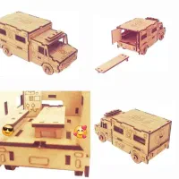 پازل های چوبی سه بعدی