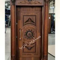 درب چوبی تاج دار|مصالح و تجهیزات ساختمان|اهواز, زوویه ۲|دیوار