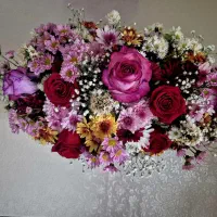 یه باکس گل طبیعی