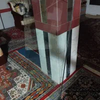 شیشه روی میز