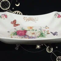 ظروف گلدار شیک به مناسبت روز مادر|ظروف سرو و پذیرایی|کرمان, |دیوار