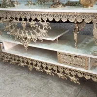 میز تلویزیون برنجی