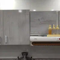 کابینت فلزی با گاز پنج شعله و سینگ