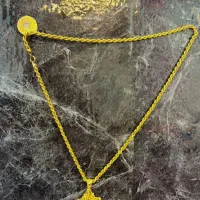 زنجیر و گردنی شمشی ( ست )