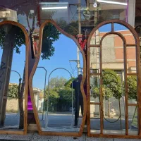 انواع آینه های قدی دفرمه وفلزی