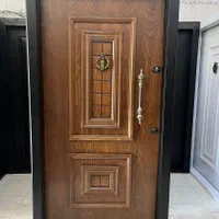 درب ضد سرقت راش گردو درب نگین|مصالح و تجهیزات ساختمان|شیراز, گویم|دیوار