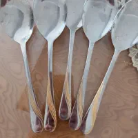 قاشق  خورش  سوپ  چاقو چای خوری
