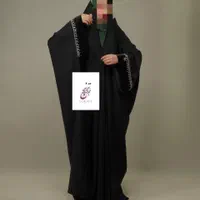 چادر مشکی عربی جده مچ مخمل یاسمین جواهردوزی|لباس|مشهد, سپاد|دیوار