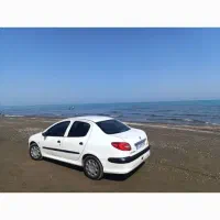 206 اس دی V8سفید مدل 93