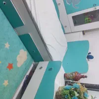 تخت وکمد بچگانه|تخت و سرویس خواب|شاهرود, |دیوار