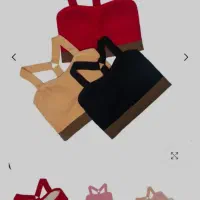 نیم تنه دخترانه طرح گندمی رنگ زرشکی