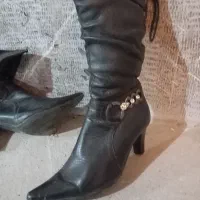چکمه چرم سایز ۳۶