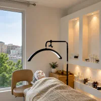 رینگلایت نیم دایره مدل HD M8X