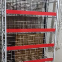 قفسه تمام فلزی چرخ دار