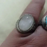 انگشتر نقره درنجف یخی