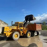 ارسال شن و ماسه از درب معدن