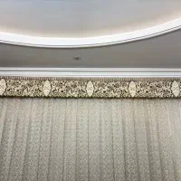 کتیبه CNC منبت کاری شده|پرده، رانر، رومیزی|گرگان, |دیوار