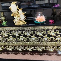 میز وساعت ایستاده برنزی