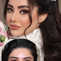 میکاپ شنیون عروس محفلی رنگ ولایت کاشت ناخن پاکسازی|خدمات آرایشگری و زیبایی|اصفهان, خانه اصفهان|دیوار