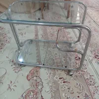 میز شیشه ای دکوری