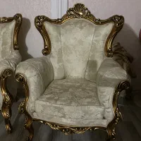 فروش مبل سلطنتی استیل|مبلمان خانگی و میز عسلی|تهران, سازمان برنامه شمالی|دیوار