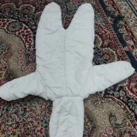 کاپشن خزدار سفید