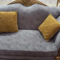 فروش مبل ۷ نفر با میز عسلی جلو مبلی|مبلمان خانگی و میز عسلی|دهلران, |دیوار