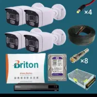 پک  دوربین مداربسته  آماده نصب  /