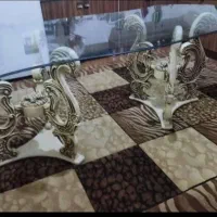 مبل ومیز نهار خوری سلطنتی|مبلمان خانگی و میز عسلی|مرودشت, پشت سایپا‎|دیوار