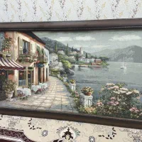 تابلو آباژور گل آینه