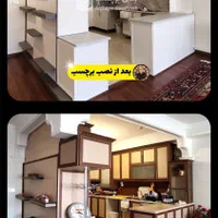 برچسب ضخیم حمام کابینت شیشه مات کن کاملاقابل شستشو|حراج|تبریز, |دیوار