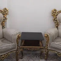 مبل استیل چوبی ۷نفره|مبلمان خانگی و میز عسلی|تهران, چهارصد دستگاه|دیوار