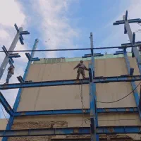 جوشکاری، ساخت و نصب اسکلت فلزی، سازه نگهبان