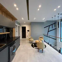 ۱۰۰‌متر روف وییو ابدی جنگل دید دریا شاهکارمعماری|فروش خانه و ویلا|رویان, |دیوار