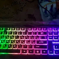 کیبورد ارجی بی دار گیمینگ|قطعات و لوازم جانبی رایانه|شوشتر, |دیوار