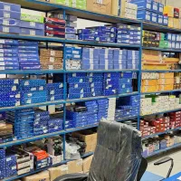 تعدادی قفسه آهنی با قوطی ۲×۲ ،الان خالیه|کتابخانه، شلف، قفسههای دیواری|مشگین شهر, |دیوار