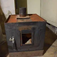 بخاری هیزمی سنگین