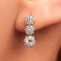 نیمست نقره زنانه و دخترانه مدل فلاور|جواهرات|تبریز, |دیوار