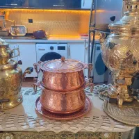 سماور .قابلمه مسی.کتری برنجی|سماور، چای‌ساز، قهوه‌ساز|تهران, سازمان برنامه جنوبی|دیوار