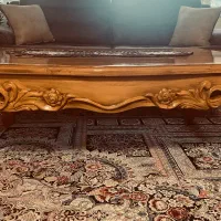 میز جلو مبلی طرح گل