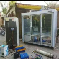 تعمیرات یخچال فروشگاهی،صندوقی،ایستاده،پرده هوا،