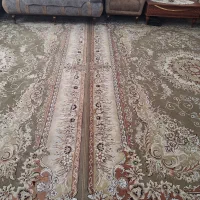 دو عدد فرش ۱۲ متری ۵۰۰ شانه برجسته بسیار تمیز