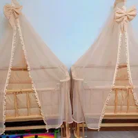 ۲عدد تخت گهواره ای کودک کاملا نو