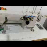 چرخ خیاطی زیگزال  ۵ نخ سه قلاب و راسته دوز