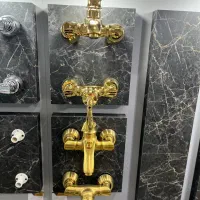 ست شیرالات تمام برنج|مصالح و تجهیزات ساختمان|اصفهان, سرچشمه|دیوار