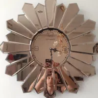 تابلو وساعت آیینه ای