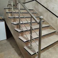 نرده استیل ، آلومینیوم،شیشه