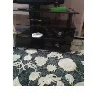 میز ششیه ای تلویزیون سالم دارای دو کشو|میز تلویزیون|سیرجان, |دیوار