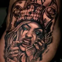 تتو بدن با بهترین گیفیت