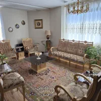 ست مبلمان چوب استیل ۹ نفره